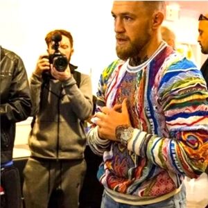 Vintage Coogi men's crewneck knit sweater